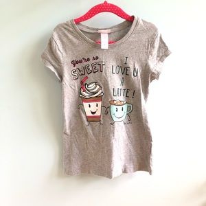 JUSTICE | “Love You a Latte” T-Shirt